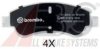 A.B.S. 37272S Brake Pad Set, disc brake